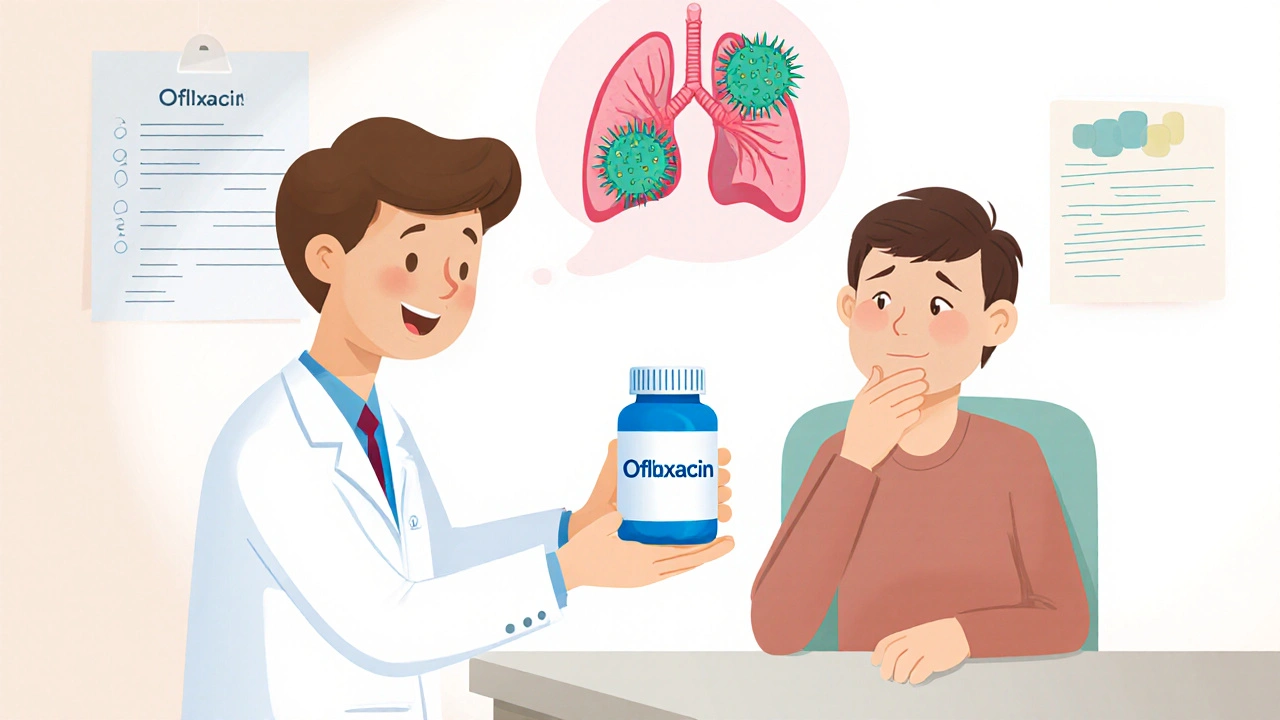 Ofloxacin for Respiratory Infections: How It Works and What to Expect