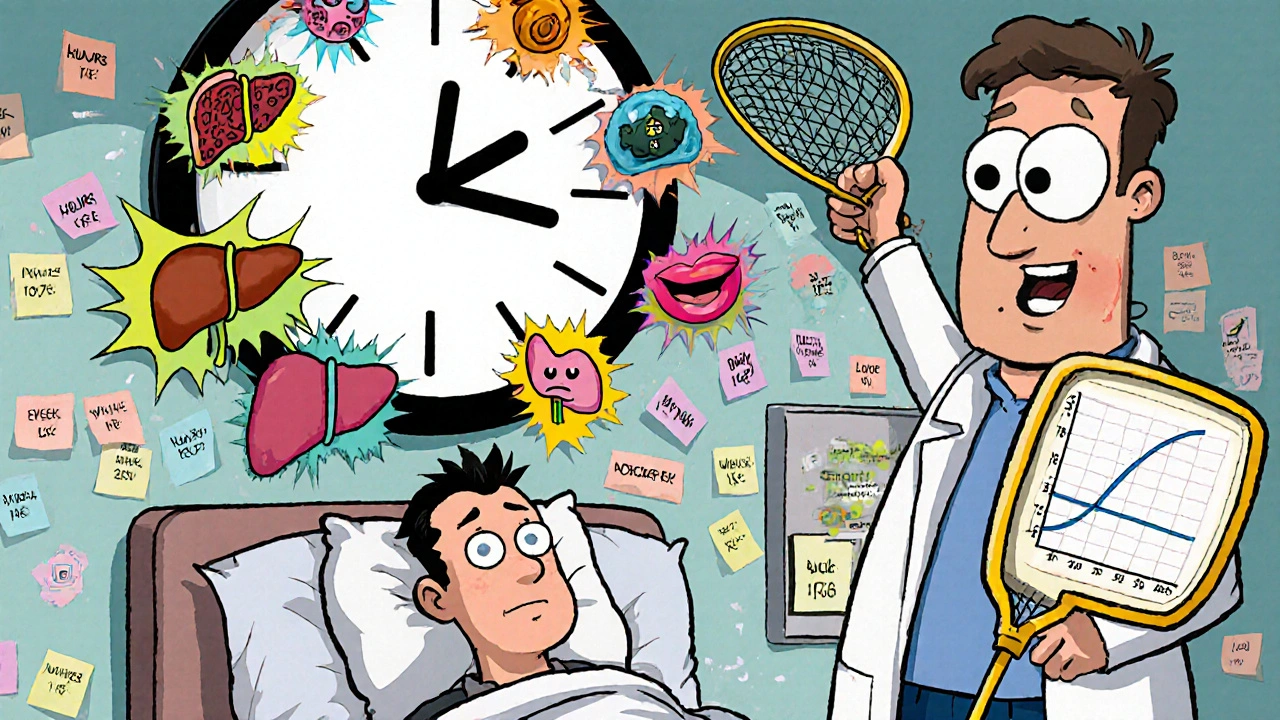 Time-to-Onset Patterns by Drug Class: When Common Medication Side Effects Start