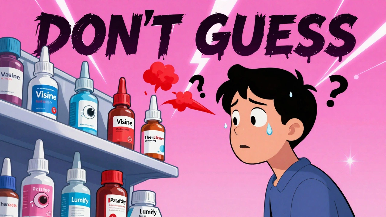 How to Choose OTC Eye Drops for Allergies, Dryness, and Redness