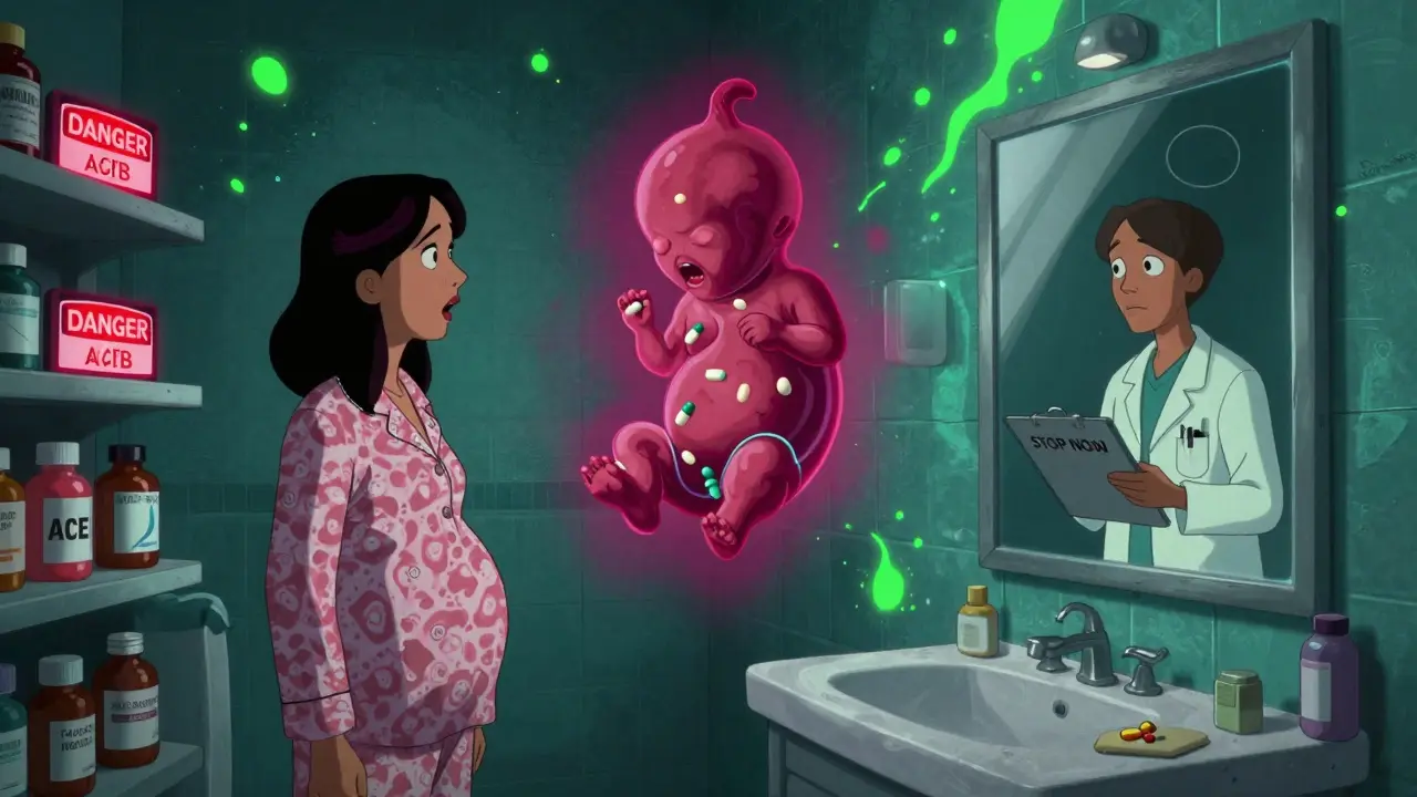 Pregnancy and ACE Inhibitors or ARBs: Fetal Risks and Safe Alternatives