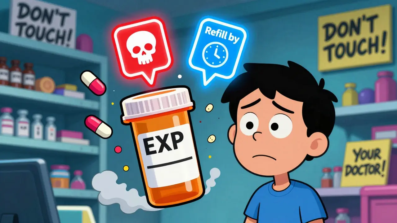 Refill-By Dates vs. Expiration Dates on Prescription Labels: What You Need to Know