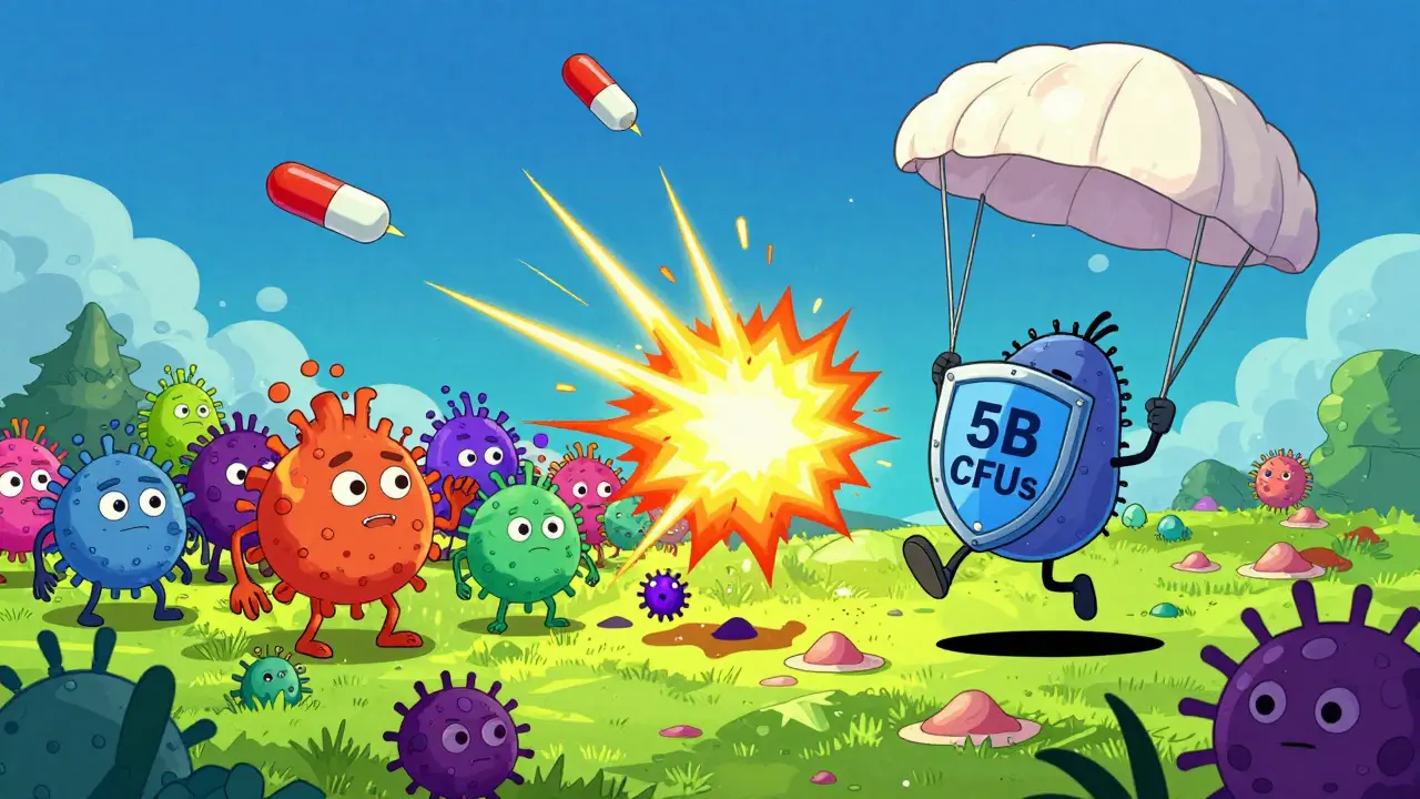 Probiotics During Antibiotic Therapy: How to Reduce GI Side Effects