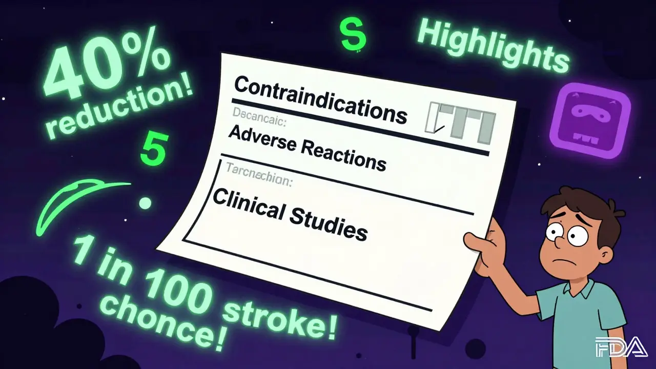Risk-Benefit Statements in FDA Labels: How Patients Can Understand Drug Safety and Effectiveness