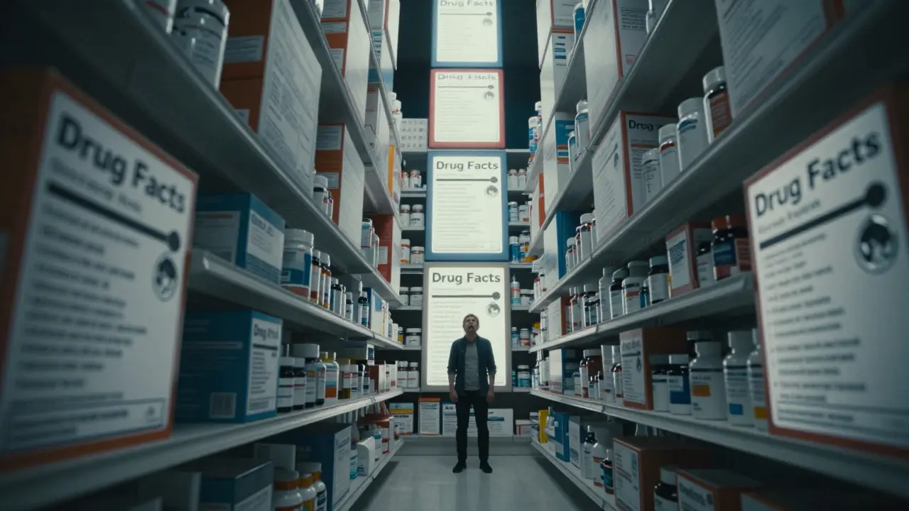 How to Read OTC Drug Facts Labels: A Simple Guide to Safer Medication